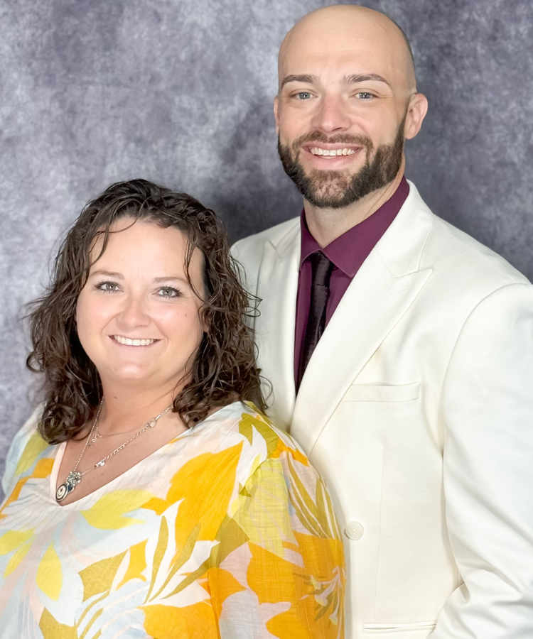 Blake and Nicole Pryor, lead pastors